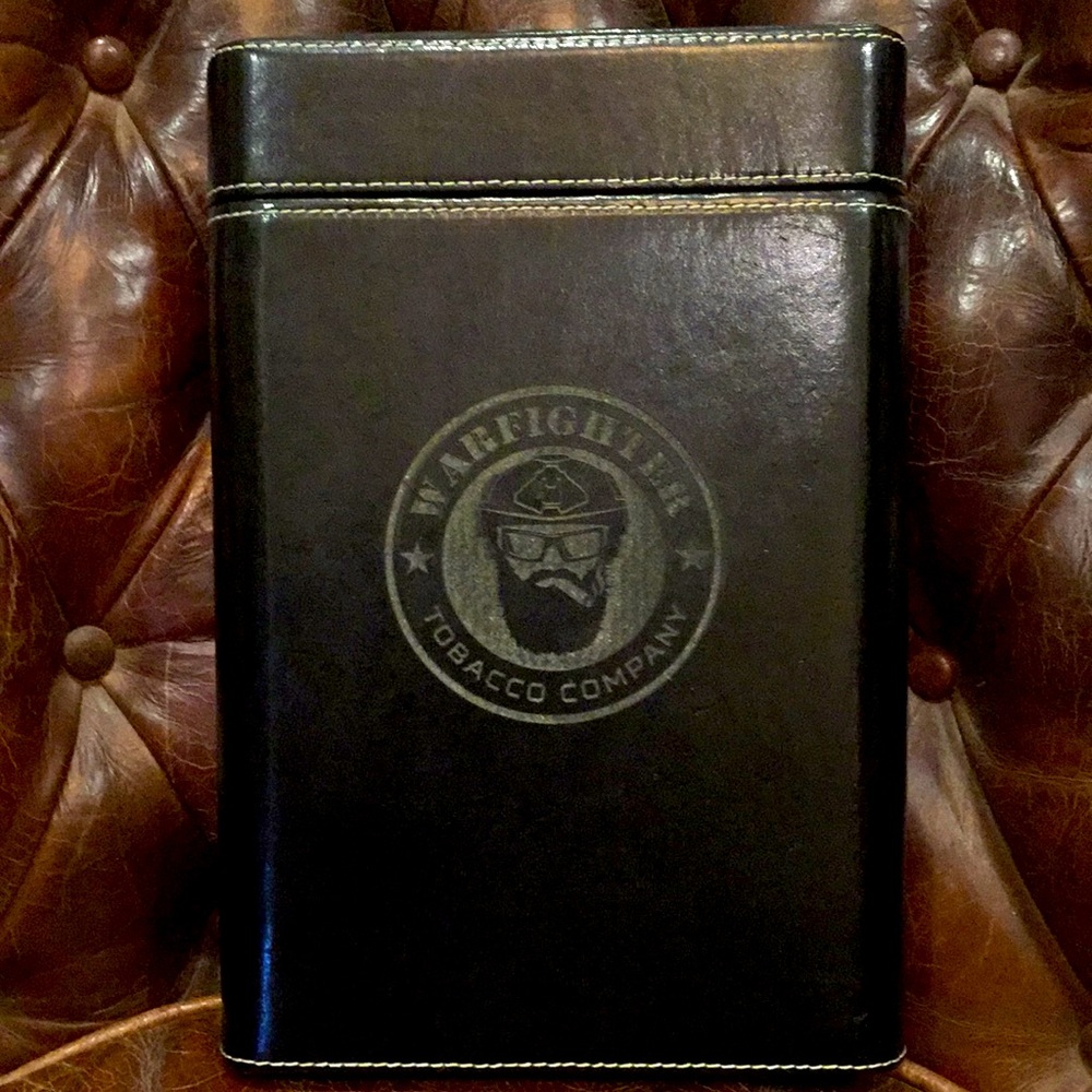 Warfighter Tobacco Company travel humidor